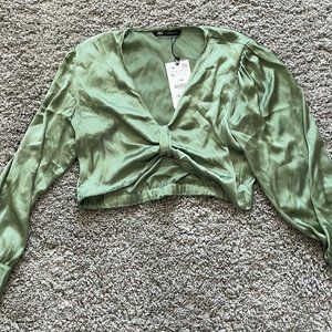 Zara Silk Shirt